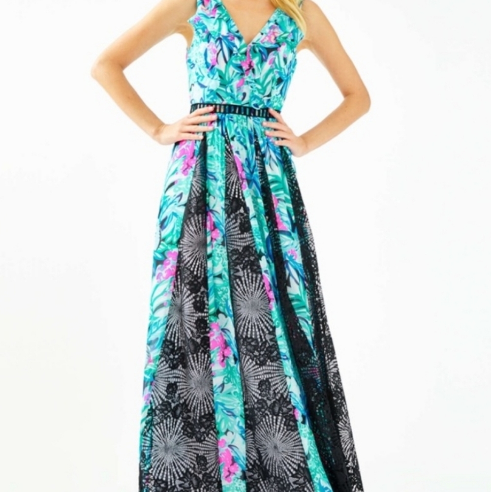 NWT Lilly Pulitzer Janette Maxi Dress